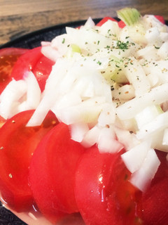 延命酢で簡単!トマトと玉ねぎのマリネ-レシピのメイン写真
