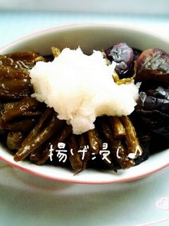 簡単♪茄子の揚げ浸し(*´∀`)♪-レシピのメイン写真