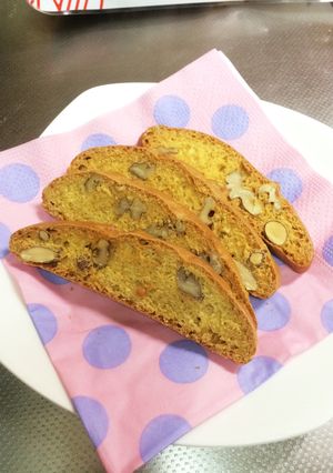 簡単おいしい♬油なしビスコッティ-レシピのメイン写真