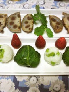 野沢菜のおにぎりー包むだけ-レシピのメイン写真