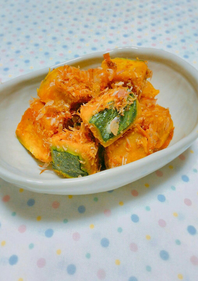 〖簡単♩南瓜のおかか醤油和え〗-レシピのメイン写真