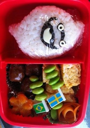 ウィスパー妖怪ウォッチ弁当-レシピのメイン写真