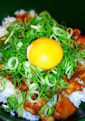 簡単☆鶏もも肉の焼き鳥丼！-レシピのメイン写真