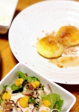とりそぼろのじゃがいもまんじゅう-レシピのメイン写真