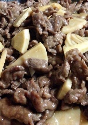 牛肉とたけのこのコクうま炒め-レシピのメイン写真