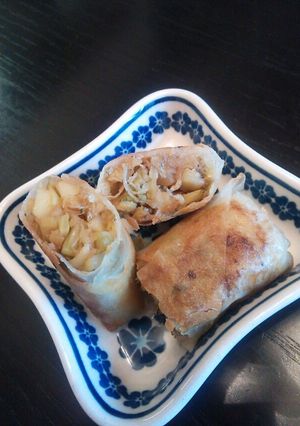 ブロッコリーの芯も春巻きに☆-レシピのメイン写真