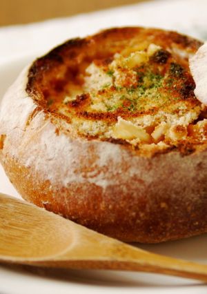 まるごと食べれる♪パンdeスープ-レシピのメイン写真
