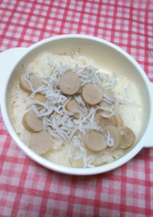 ウインナーしらすご飯-レシピのメイン写真