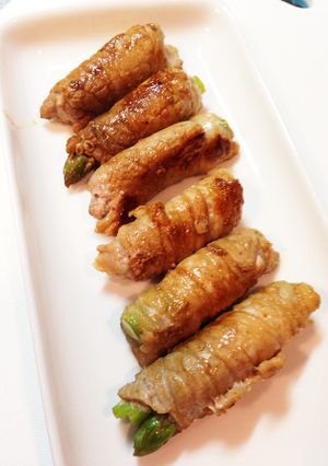 お弁当にも！超簡単アスパラ豚肉巻き♫-レシピのメイン写真