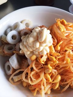 味付豆もやしとちくわマヨ★あえるだけ-レシピのメイン写真