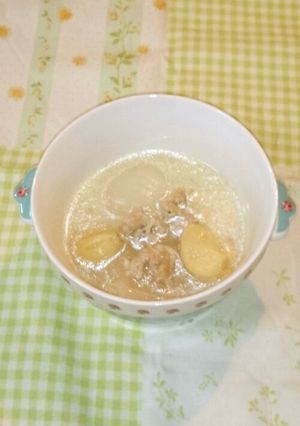 豚こま×新たまスープで元気増進！-レシピのメイン写真