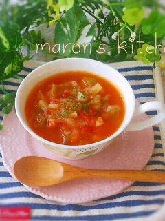 お鍋で簡単♡お野菜たっぷりミネストローネ-レシピのメイン写真