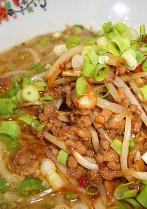 パスタ坦々麺-レシピのメイン写真