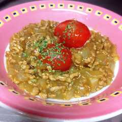 簡単！トマトキーマカレー☆♪-レシピのメイン写真