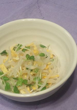さっぱり♪大根と貝割れの錦糸なます-レシピのメイン写真