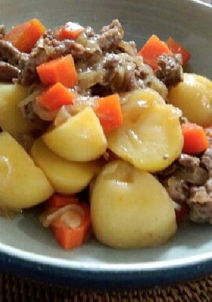 こくうま肉じゃが-レシピのメイン写真