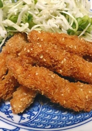 鶏ささみのスティック揚げ-レシピのメイン写真