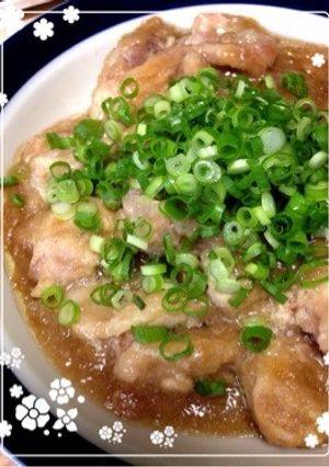 鶏肉のみぞれ煮-レシピのメイン写真