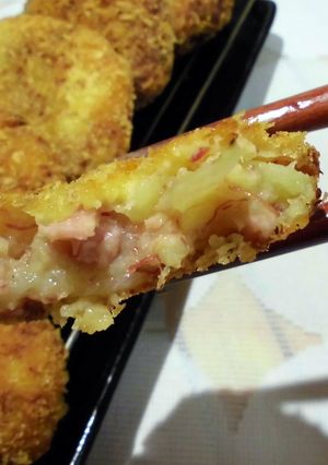 即席コンビーフハッシュでコロッケ-レシピのメイン写真