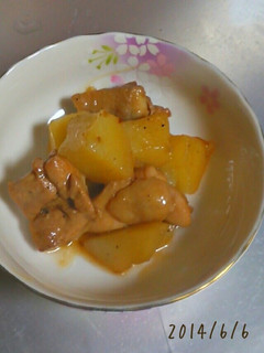 鶏肉とじゃがいもの醤油煮-レシピのメイン写真