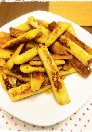 パンの耳☆フレンチトースト-レシピのメイン写真
