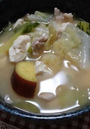 ある物で☆中華な豚汁風-レシピのメイン写真
