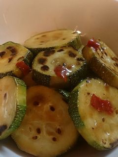 ズッキーニの焼きマリネ~カレー風味~-レシピのメイン写真