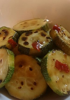 ズッキーニの焼きマリネ～カレー風味～-レシピのメイン写真