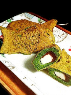ビタントニオで♪ほうれん草のたい焼き-レシピのメイン写真