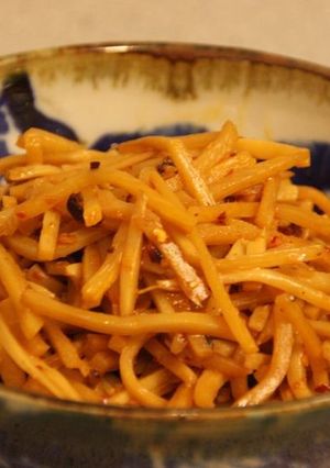 食べラーで、ちょい辛たけのこ　-レシピのメイン写真