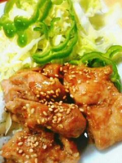 焼き肉チキン-レシピのメイン写真