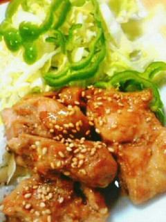 焼き肉チキン-レシピのメイン写真