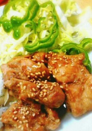 焼き肉チキン-レシピのメイン写真