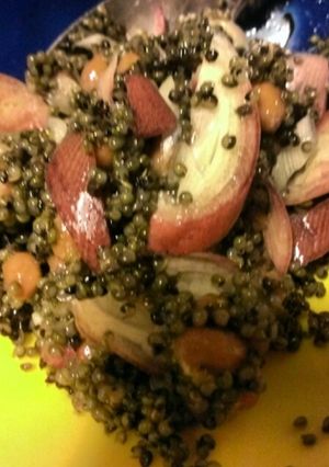 納豆、とんぶり、みょうがの和え物-レシピのメイン写真