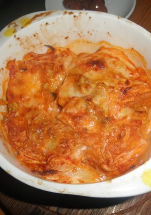 おつまみに最高☆厚揚げのキムチチーズ焼き-レシピのメイン写真
