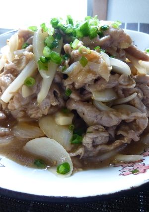 夏の定番!!豚肉と玉葱のさっぱり甘酢炒め-レシピのメイン写真