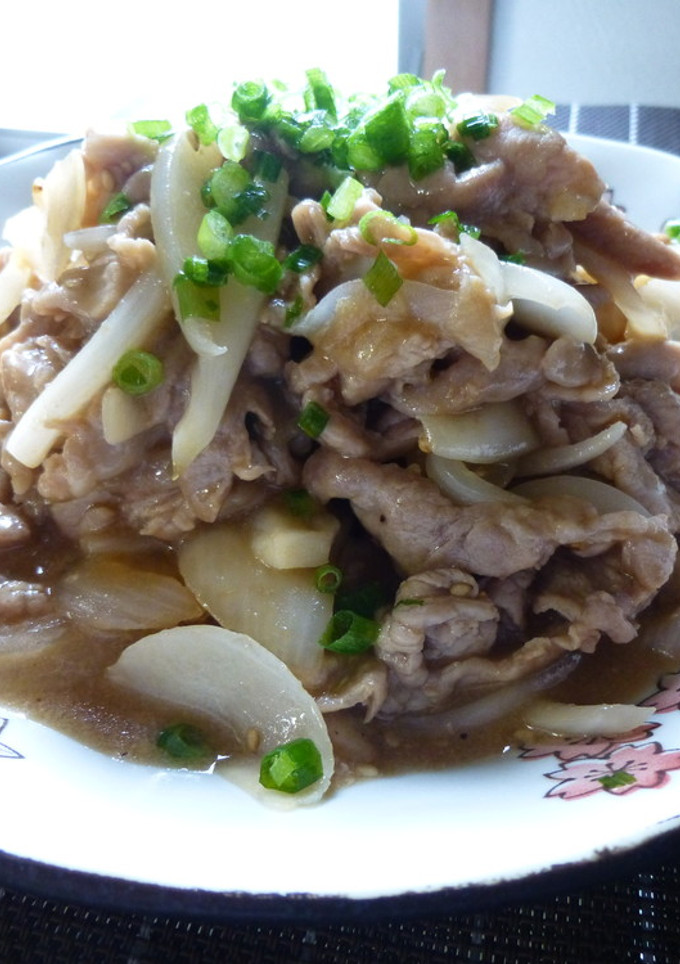 夏の定番!!豚肉と玉葱のさっぱり甘酢炒め-レシピのメイン写真