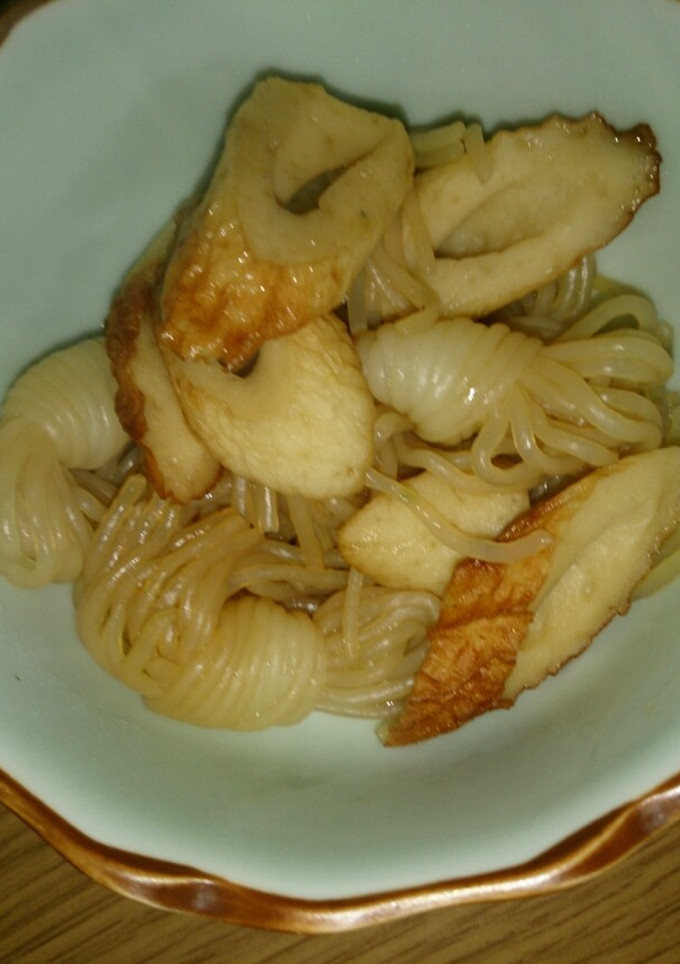 竹輪と結びしらたきのサッと煮(☆∀☆)-レシピのメイン写真