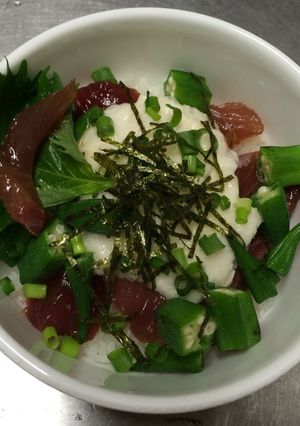 恵みのマグロ漬けオクラトロロ丼 ♪-レシピのメイン写真
