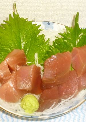 パパの本マグロの刺身-レシピのメイン写真