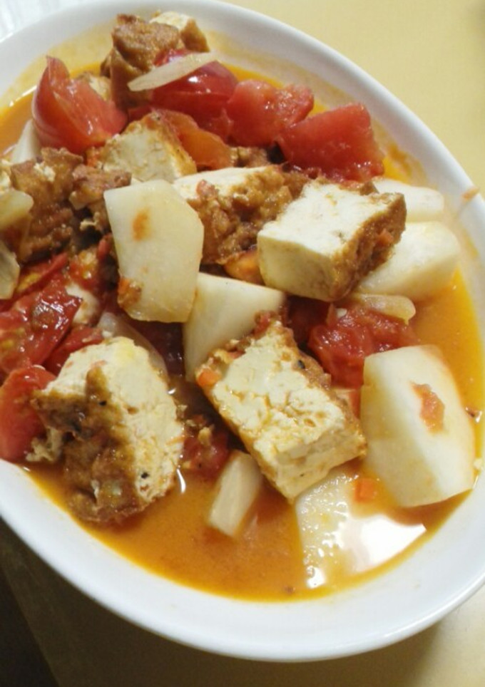 カブと厚揚げ、トマトでイタリアンなおかず-レシピのメイン写真