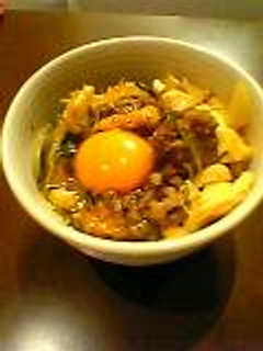 スキヤキムチ丼-レシピのメイン写真