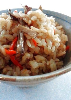 行楽遠足弁当朝食に美味舞茸炊き込みご飯-レシピのメイン写真