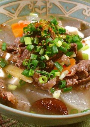 さっぱり！根菜と牛肉の塩煮込み-レシピのメイン写真