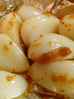味噌味で!!にんにくのホイル焼き-レシピのメイン写真
