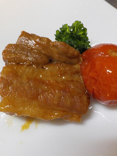 豚バラ肉の味噌煮込み-レシピのメイン写真