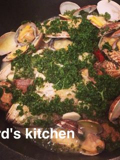 鯛とあさりのパセリ煮込み-レシピのメイン写真