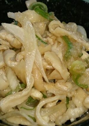 鶏皮の湯引き(^^)-レシピのメイン写真