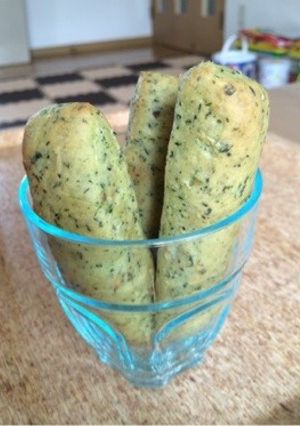 ほうれん草と甘納豆のスティックパン-レシピのメイン写真