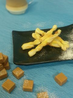 手順画像アリ!キャラメルスティックパイ!-レシピのメイン写真
